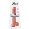 King Cock 11 Harnesshoz való Dildó Valósághű Érzetű