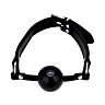 Kötelező Szorító Bound Leather Solid Ball Gag