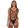 Bodystocking Lace csipkés háttal