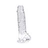 Dildo Loving Joy 7 inch Átlátszó Realisztikus
