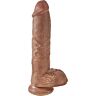 Valósághű pénisz KING COCK 19.8 CM