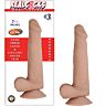 Nasstoys RealCocks Dual Layer hajlítható dildo