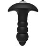 Plug anális S Pleasures Butt Plug Bubble hullámos csúccsal