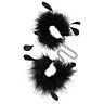 Bilincs S Pleasures Feather Cuffs | Puha rögzítés a bondage játékokhoz
