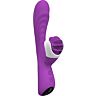 Vibrátor S Pleasures Premium Line Roar Purple kétmotoros