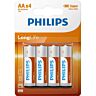 AA Méret Elem Philips 4 db-os csomag