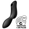Satisfyer Curvy Trinity 2 vákuum stimulátor rezgéssel