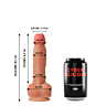 Strapon Dildo CYBER SILICOCK Ansel 15.5 cm