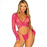 Top crop és tanga Leg Avenue szett