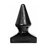 BDSM Anális Plug ALL BLACK 20,5 CM - Tágító forma