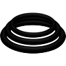 Cock Ring JOYDIVISION POTENZDUO - 3 db gyűrű szett S, M, L