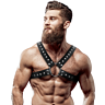 Férfi Hám FETISH SUBMISSIVE ATTITUDE - Eco-bőr