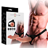 Hollow harness dildo INTENSE FOR HIM 18 x 3.5 cm