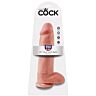Dildo KING COCK - DILDO FLESH WITH BALLS 30.48 cm