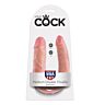 Dildo KING COCK U-Formás Közepes 13.9 cm