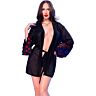 Babydoll CHILIROSE CR 4882 széles ujjakkal és tangával