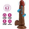 Valósághű Dildo BAILE 21 cm | Mély stimulációs élmény