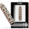 Vibrátor Custom Bullets Leopard Magnetic 10 intenzitással