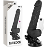 Realista vibrátor BASECOCK távirányítóval 19.5CM