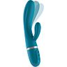 Vibrátor Liebe Bend It Plus Ocean Blue kétszeres stimulációval