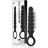 Vibrátor BLACK&SILVER Bob erőteljes anális stimulátor