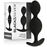 Bolas Anales BLACK&SILVER Orson 9 cm