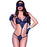 Bodysuit ChiliRose CR 4266 csipkéből, állítható pántokkal