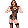 Crotchless bodysuit CHILIROSE CR 4879 érzékien nőies