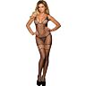 Bodystocking SUBBLIME Shiny Fishnet Halszálkás