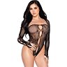Crotchless Bodysuit Leg Avenue 89361 Boleróval