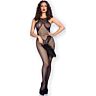 Bodystocking CHILIROSE CR 4691 nyitott gombbal