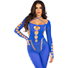 Bodystocking Leg Avenue Reckless Ankle láb nélküli kialakítással