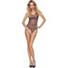 Bodystocking PASSION WOMAN BODYSTOCKINGS Nyitott Áttetsző Rész
