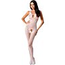 Bodystocking PASSION WOMAN BS078 csipkével és átlátszósággal