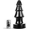 Vibrátor ALL BLACK DESAFÍO ANAL 40 cm