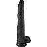 Dildo KING COCK 30.5 cm realista tapasztalatért