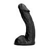 Dildo ALL BLACK 28 CM | G-pont stimuláló formával
