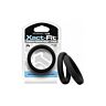 Xact-fit 2 darabos szilikon gyűrű készlet 17,5cm - fekete