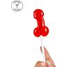 Alkoholos édesség SECRETPLAY Cock Lollipop eper ízben