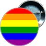 Fun item PRIDE kitűző színes LGBT zászlóval