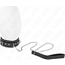 Nyaklánc KINK COLLAR & GAG 105 cm strasszokkal