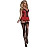 Lencería szett LIVCO CORSETTI RED ROSE L/XL