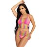 Top és nadrág LEG AVENUE multicolor halháló