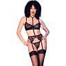 Lingerie szett CHILIROSE CR 4852 fekete