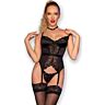Corset Chilirose CR 4674 három részes szett állítható fűzőkkel