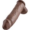 Dildo KING COCK 30,48 cm | Valódi élmény