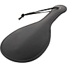BDSM Eszköz DARKNESS ROUNDED BLACK FETISH PADDLE