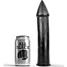 Dildo ALL BLACK 24 CM hosszú és puha