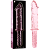 Dildo NEBULA SERIES BY IBIZA 16 - 18,5 cm boroszilikát üveg