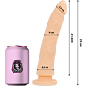 Dildo DELTACLUB 23 cm orvosi szilikonból